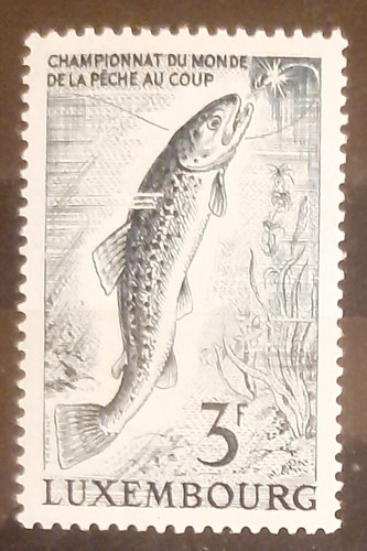 Francobolli lussemburgo pesca - francobolli,