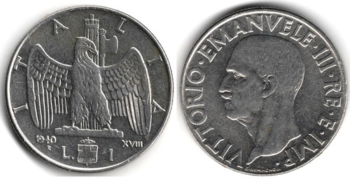 Italia lira 1940 - italia, lira,