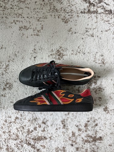 Sneakers gucci ace flame 12g - gucci,