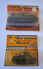 LOTTO DI 2 MODELLINI MILITARI IN SCALA  HO ( 1: 87) DELLA LINEA ROCO MINITANKS 
