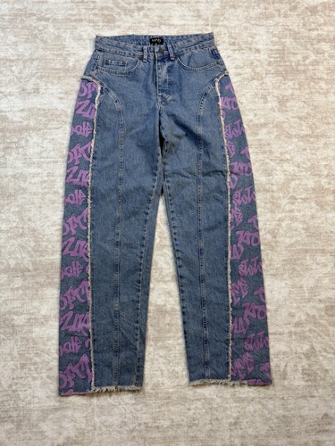 Jeans graffiti y2k - graffiti,
