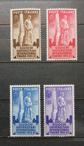1933 regno francobolli giuochi - francobolli,