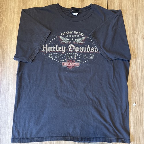 Shirt harley davidson - harley-davidson, grigia