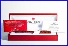 Cartucce stilografiche Caran d'Ache MADISON in vernice Thuyra con molla BROAD oro 18k