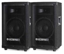 Coppia Cassa Passiva Amplificata Altoparlante Subwoofer 8'' (20cm) DJ PA 300W
