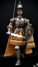 Marionetta Pupo siciliano Rinaldo da collezione pupi fatti a mano in Italia 37cm