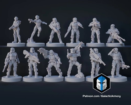 Halo alpha odst miniatures - halo, 9