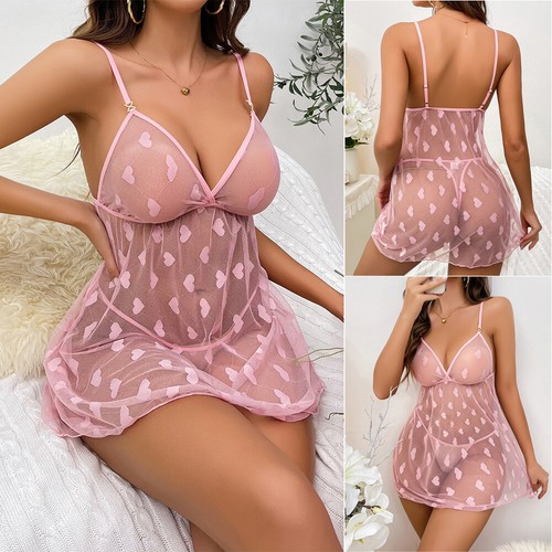 Pigiama donna trasparente
