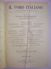 DIRITTO IL FORO ITALIANO