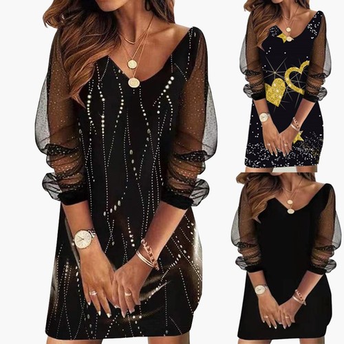 For mini dress - dress, v