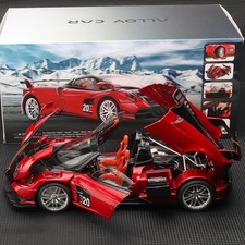 Modellino auto 1:18 Pagani Huayra BC Blu Francia 111