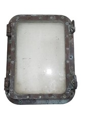 Oblò Navale In Ottone Recupero Subacqueo Da Relitto Sommerso 60×40 23kg Vintage