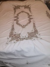 TOVAGLIA In Puro Lino Ricamo A