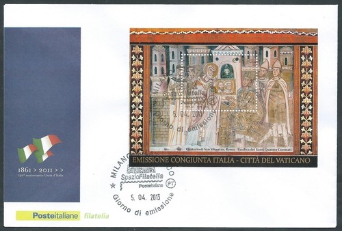 2013 italia fdc poste - 2013,