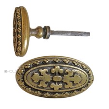 Maniglia Porta Antico Lily