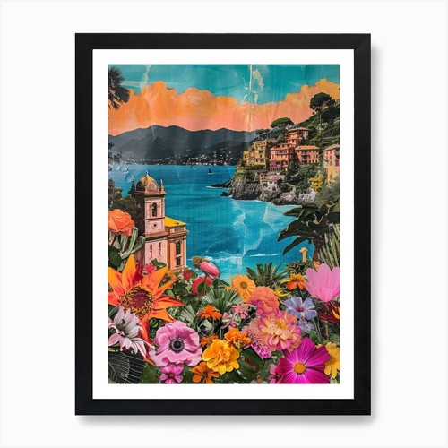 Portofino floreale retrò - portofino,