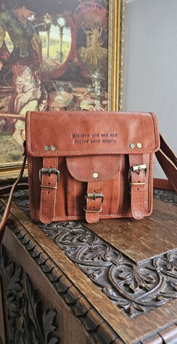 Borsa stile vintage vera pelle
