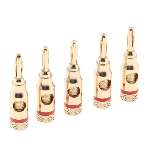 5pcs 4mm gold - 5pcs,