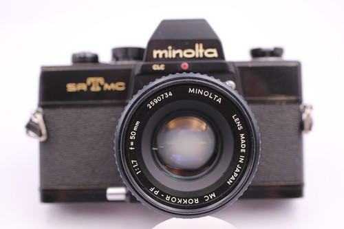 Minolta srt mc rokkor pf - minolta, +