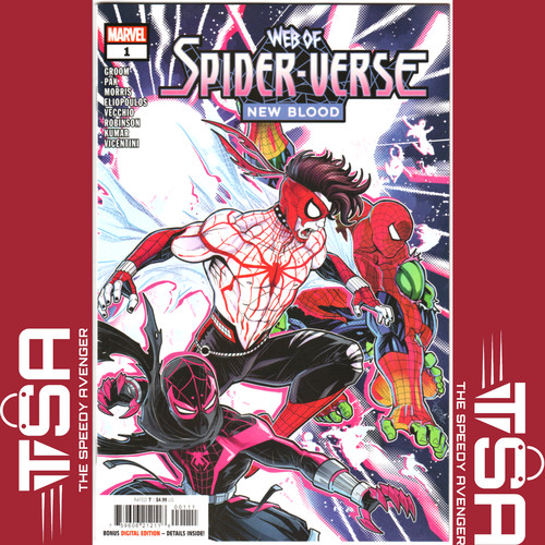 Web spider verse new blood - of, spider-verse