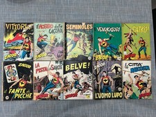 LOTTO FUMETTI ZAGOR DAL N°41 AL N°50 COLLANA ZENITH RISTAMPE ZENITH ANNI 60