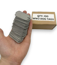 Lotto 100 DOGTAG AUTENTICI