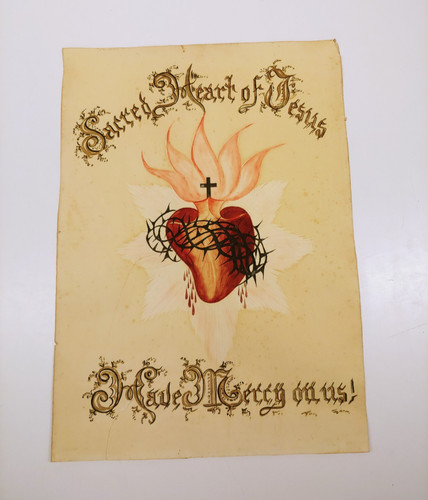Cuore sanguinante vintage - ,