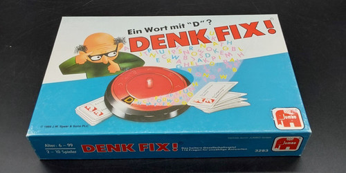 Denk fix una parola con - denk, "d"