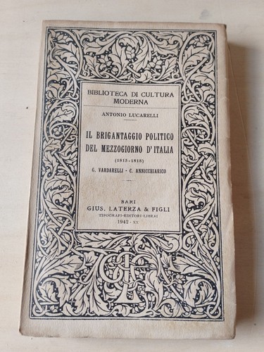 Brigantaggio politico del - il,