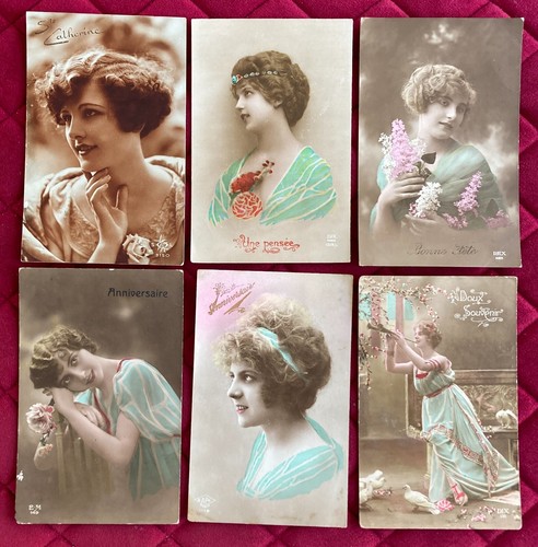 Cartoline augurali vintage - cartoline,