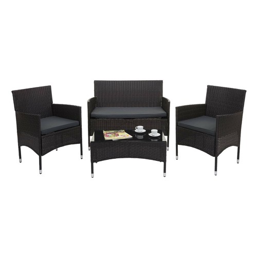 Set salotto polyrattan - set,