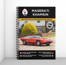 MASERATI KHAMSIN : Libretto Di
