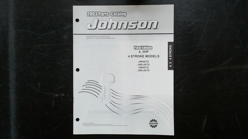 Catalogo ricambi johnson - catalogo,