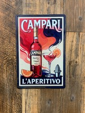 Insegna in metallo, Campari