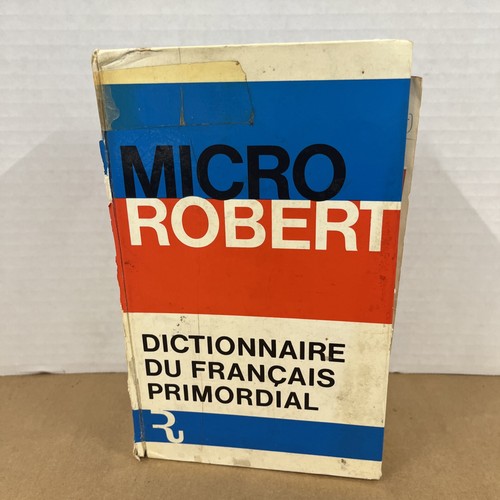 Micro robert dictionnaire - dictionnaire, du
