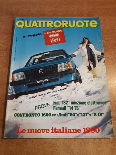 Rivista quattroruote gennaio - quattroruote,
