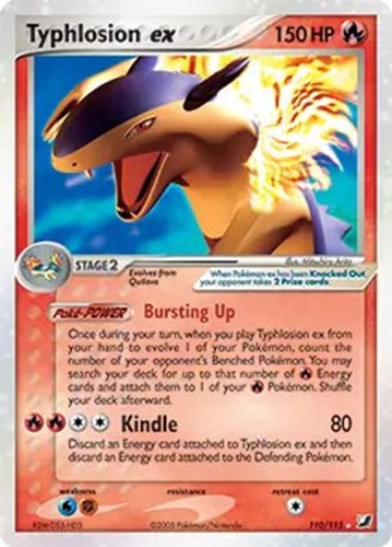 Typhlosion 110 115 - ex, 110/115