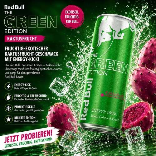 Redbull frutto di - frutto, cactus