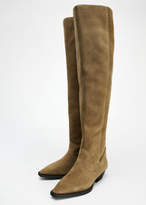 Stivali Zara Flat XL cowboy