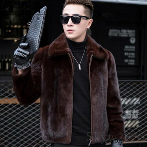 Cappotto uomo pelliccia - , visone