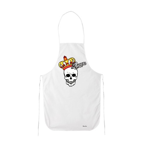 Grembiule cucina bianco - grembiule, con