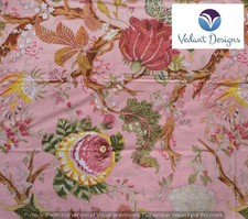 Tessuto rosa cotone indiano 20