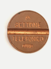 Gettone Telefonico CMM 7603 con lettere G e N larghe - non comune