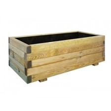 Vaso Fioriera in Legno 120x40