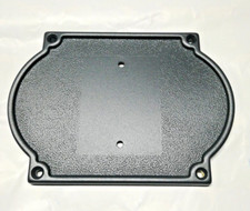 Alubox Targa porta numeri civici e lettere in ottone color ghisa 50TARGA1GH