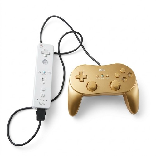 Controller wii classic oro - controller,