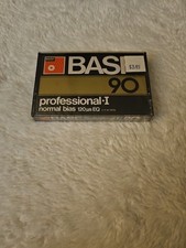 BASF 90 Cassetta Vintage Tipo Professionale I, Bias Normale Sigillata