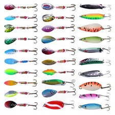 Set esche da pesca in metallo