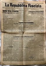 GIORNALE REPUBBLICA FASCISTA