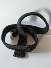 Stock 12 cinture nere, verdi e rosa regolabili in corda